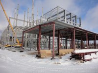Erection of steel structures and industrial equipment 